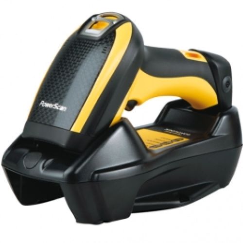 Datalogic PowerScan PBT9500, BT, 2D, HD, SR, WA, kit (RS232), RB, black, yellow