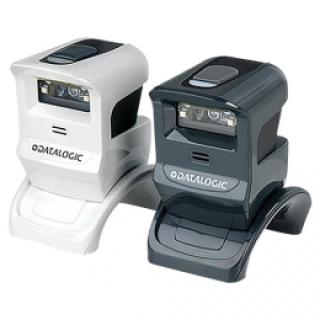 Datalogic Gryphon GPS4421 prezentációs szkenner, kereskedelmi, 2D, imager, trigger, USB, IP52, tartalmaz.: kábel (USB), állvány, szín: fekete